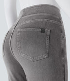 Stretchjeans med høyt liv og bootcut – Maja Oslo
